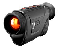 ATN BlazeSeeker 6 handheld thermal monocular, studio three-quarter view
