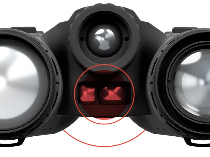 ATN Binox-6 thermal binoculars, studio product view